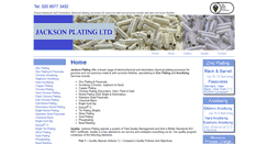 Desktop Screenshot of jacksonplating.co.uk